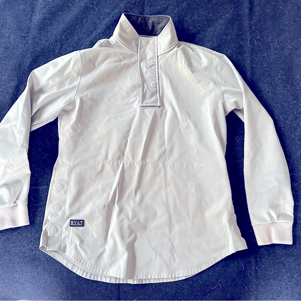 BYLT Basics Cream Long Sleeve Shirt